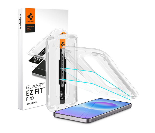 Spigen Glas.Tr "Ez Fit Pro" 2-Pack Galaxy A57 5G Clear - 1523212 - zdjęcie